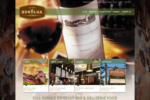BlankSlate theme site design template sample