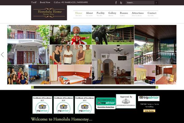 Duotive Three theme site design template sample