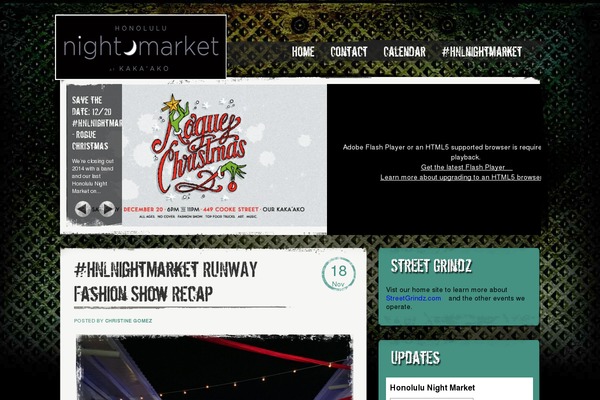 Brooklyn theme site design template sample