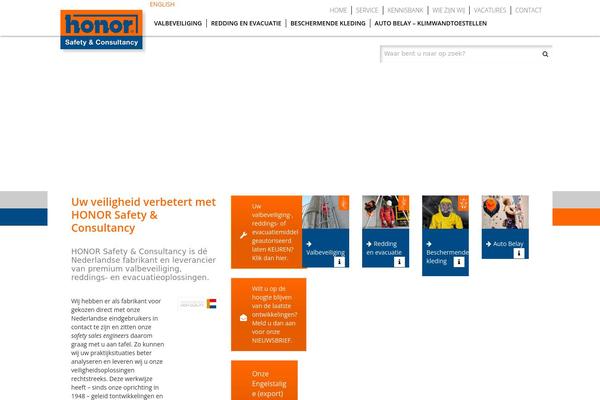 Honor theme site design template sample