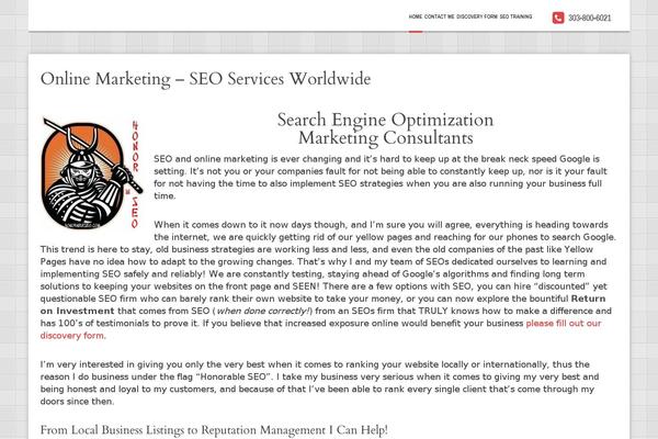 Storied theme site design template sample