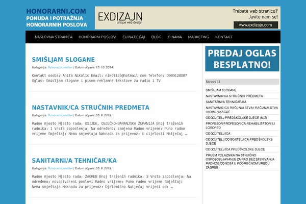 honorarni.com site used Hon