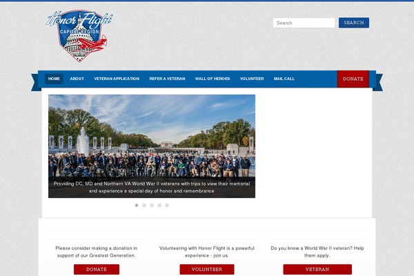 Campaign theme site design template sample