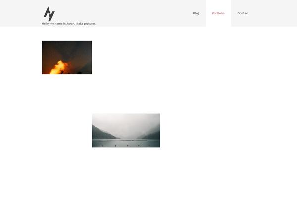 Folo theme site design template sample