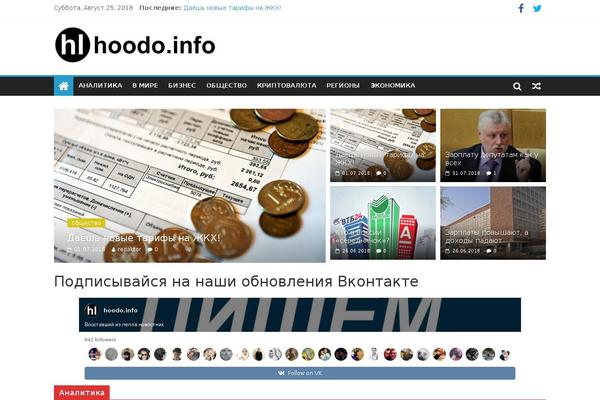 Site using Social Likes plugin
