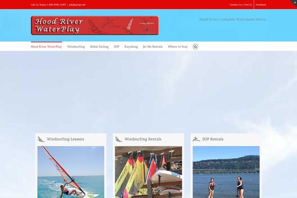 Avada theme site design template sample