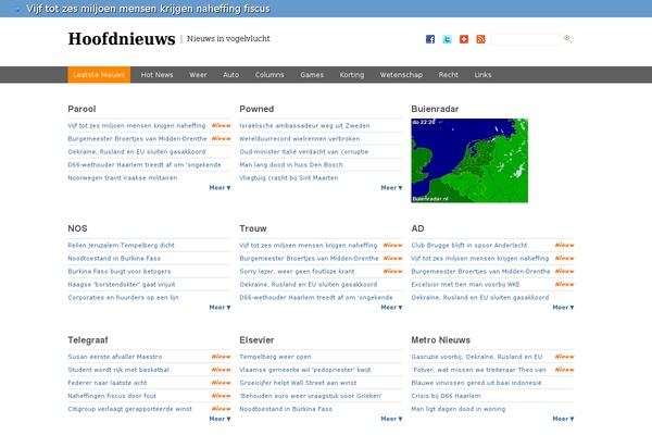 Onenews Premium theme site design template sample