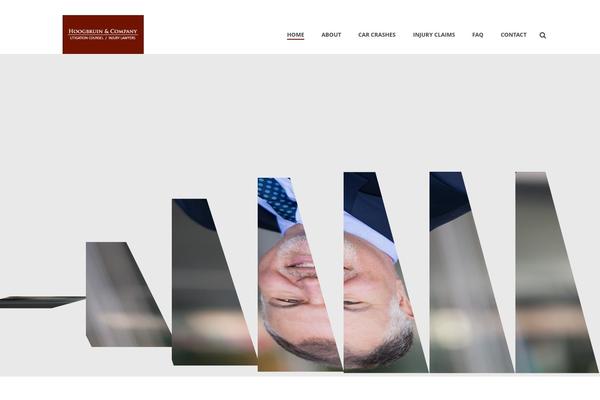 Jupiter theme site design template sample