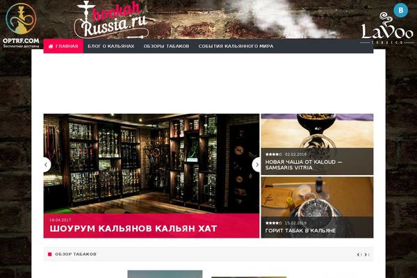 Site using Numix Post Slider plugin
