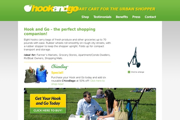 Hook theme site design template sample