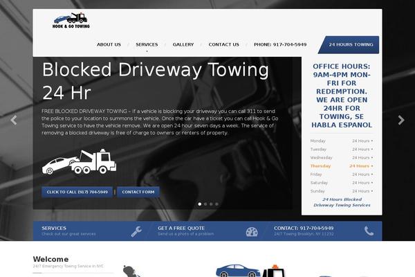 CarPress theme site design template sample