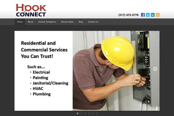 Site using Businesshours plugin