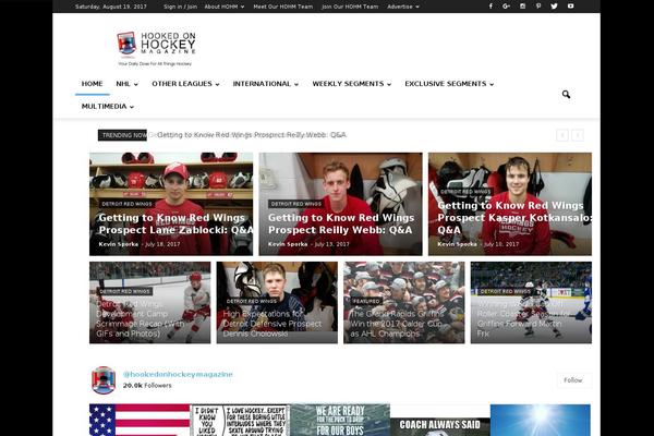 Site using Rx_ourteam plugin