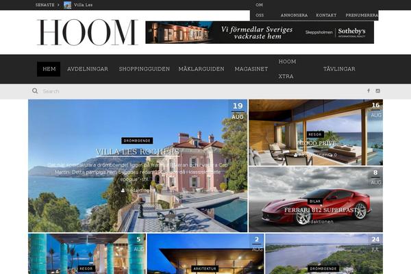 KAMI theme site design template sample