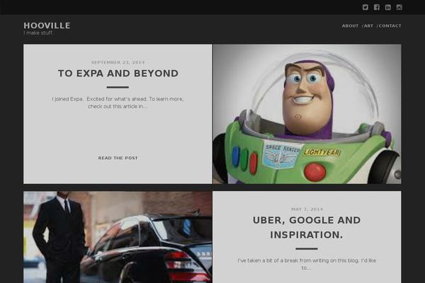 Tracks theme site design template sample