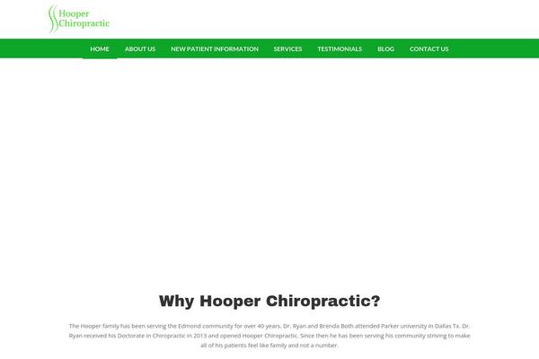 hooperchiropractic.com site used Impreza-purchashed
