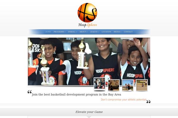 SimplePress theme site design template sample