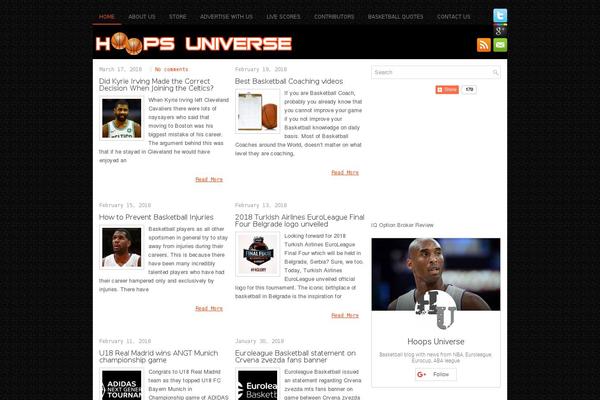 Fresh News theme site design template sample