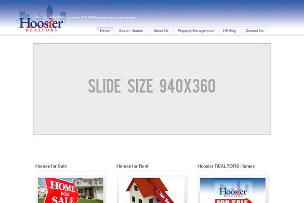 PureVISION theme site design template sample