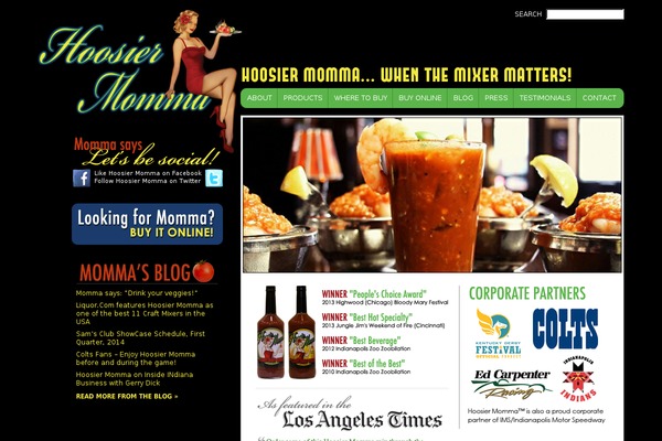 Cafe theme site design template sample