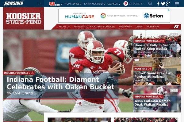 hoosierstateofmind.com site used Fansided_v4