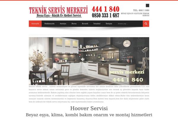 hooverservisi.com site used Biscaya-theme