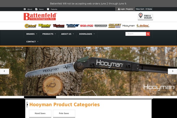 Site using Battenfeld-widgets plugin