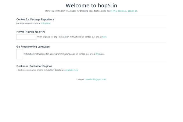 hop5.in site used Hhvm