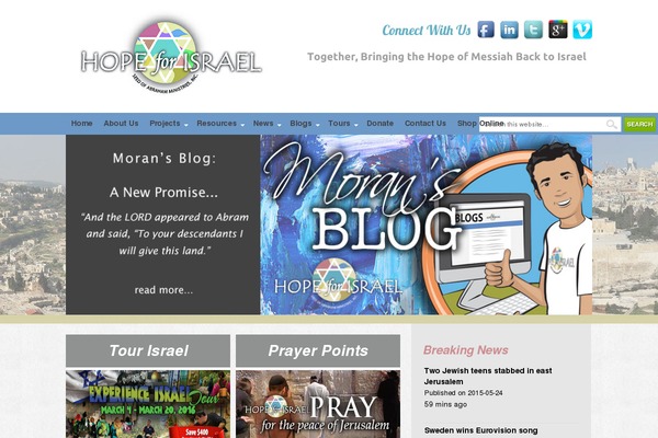 Site using Cornerstone plugin