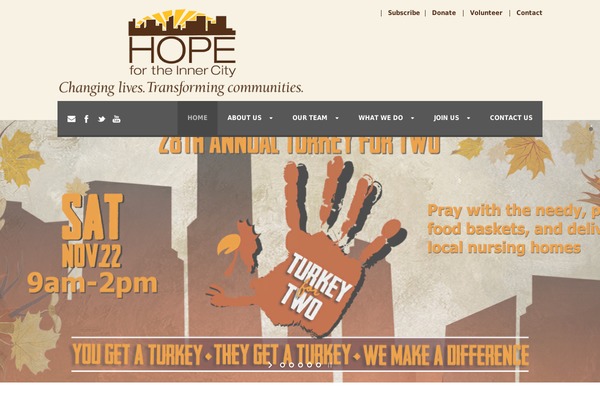 Charity Hub v1.02 theme site design template sample