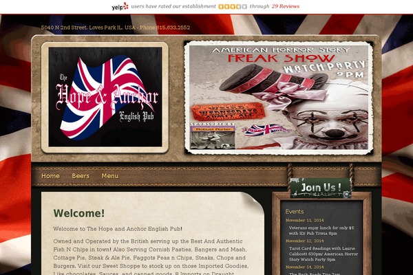 hopeandanchorpub.com site used Pubforce322