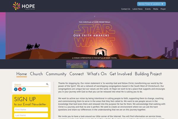 Blueprint theme site design template sample