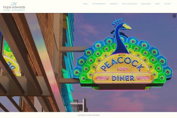 Expression theme site design template sample