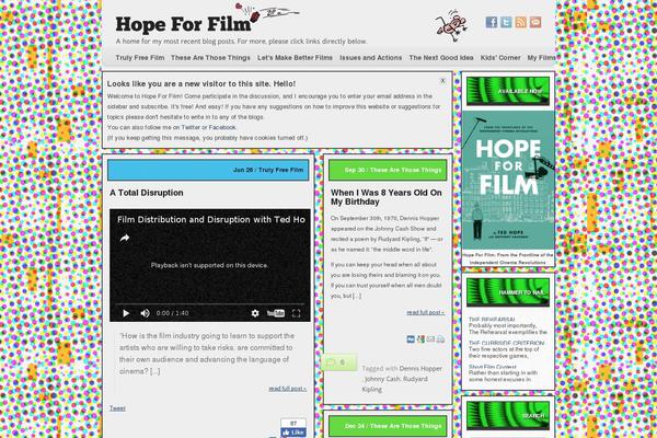 Twenty Twenty theme site design template sample
