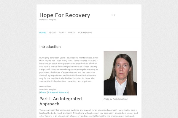 hopeforrecovery.com site used Attitude