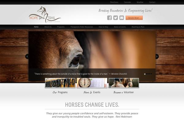 Site using Events Maker by dFactory plugin