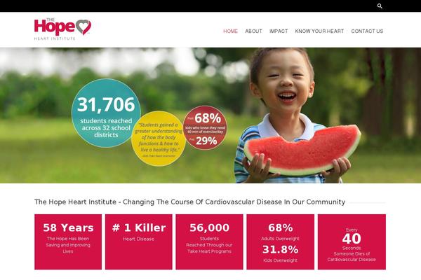 Charitas theme site design template sample