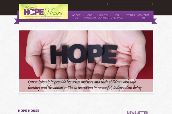 hopehouseva.org site used Theme1536