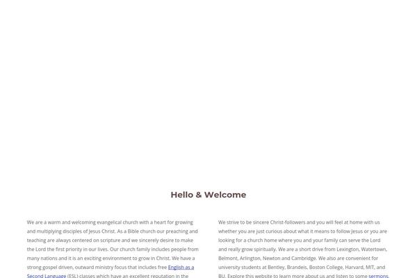 Site using Sermon Manager plugin