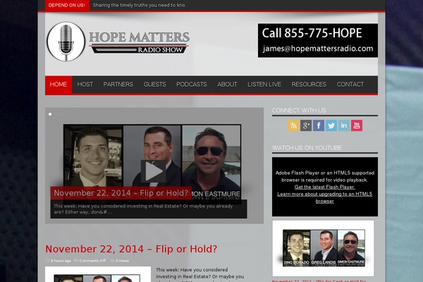 Jarida theme site design template sample