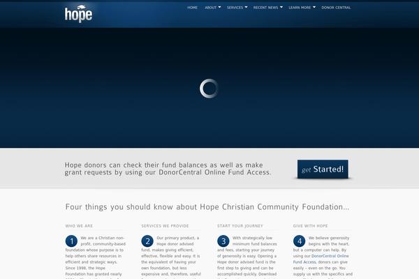 inFocus theme site design template sample