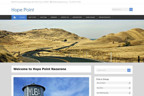 Site using Ccbpress plugin
