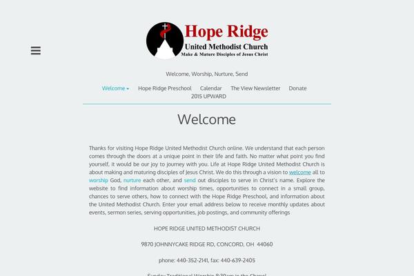 Decode theme site design template sample