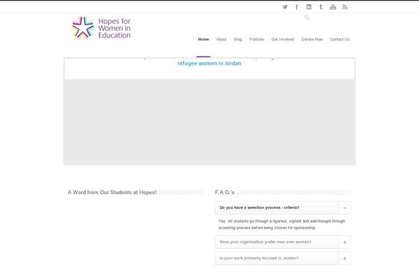 Site using Flexslider plugin