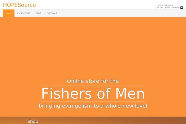 Oceanic theme site design template sample