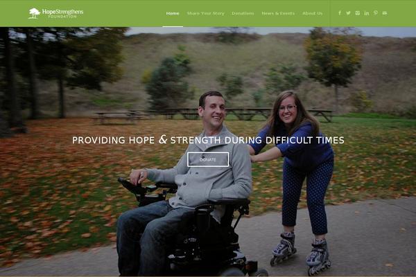 hopestrengthens.org site used Inconcert-theme