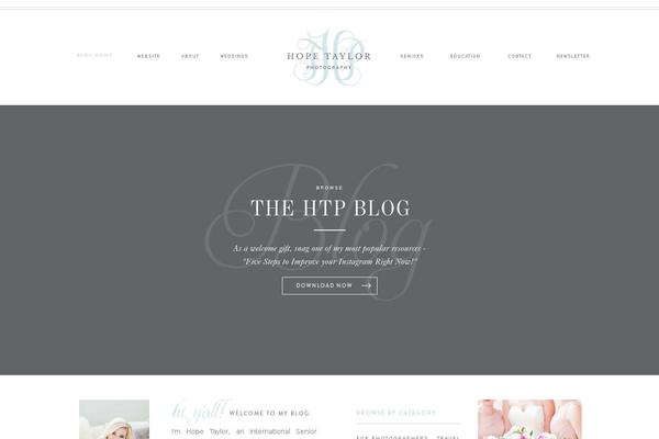 Site using Showit plugin