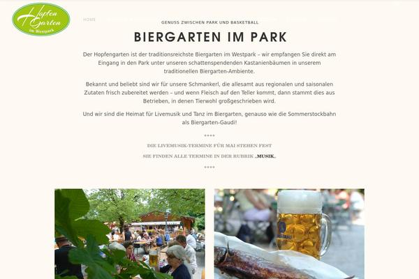 Savory theme site design template sample