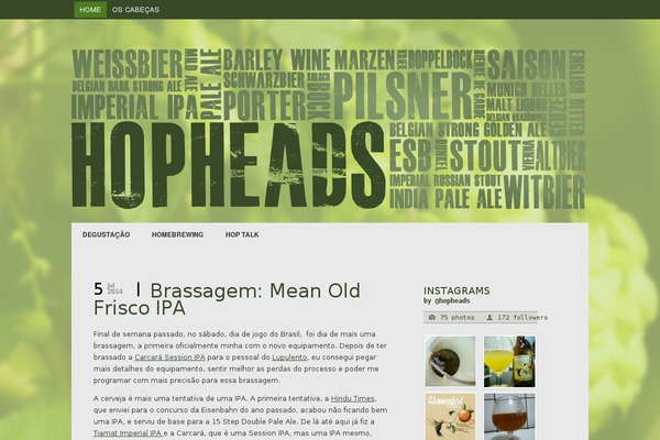 hopheads.com.br site used Lysa