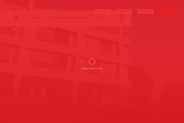 hopitalsuissedeparis.com site used Hopital-suisse